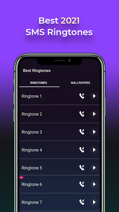 اسکرین شات 7 برنامه SMS Ringtones 2024