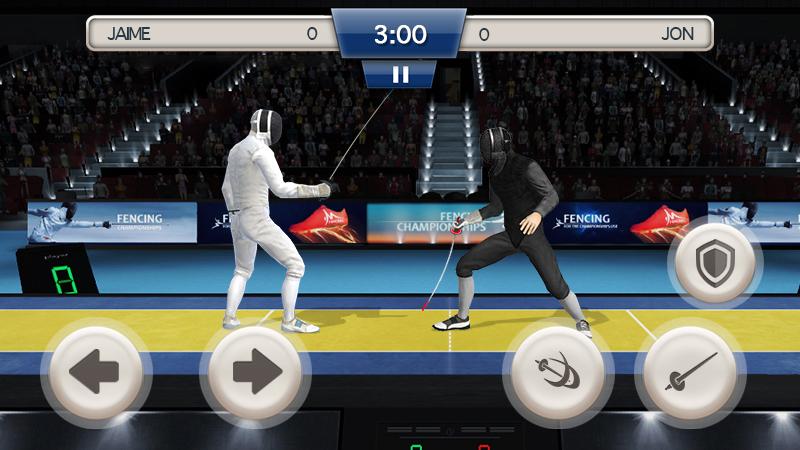 اسکرین شات 4 بازی Fencing Swordplay 3D