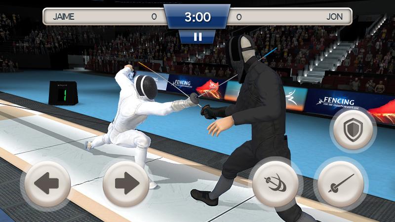اسکرین شات 2 بازی Fencing Swordplay 3D