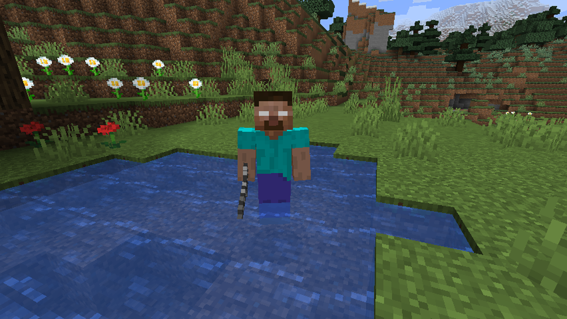 اسکرین شات 1 برنامه Mod Herobrine for Minecraft PE