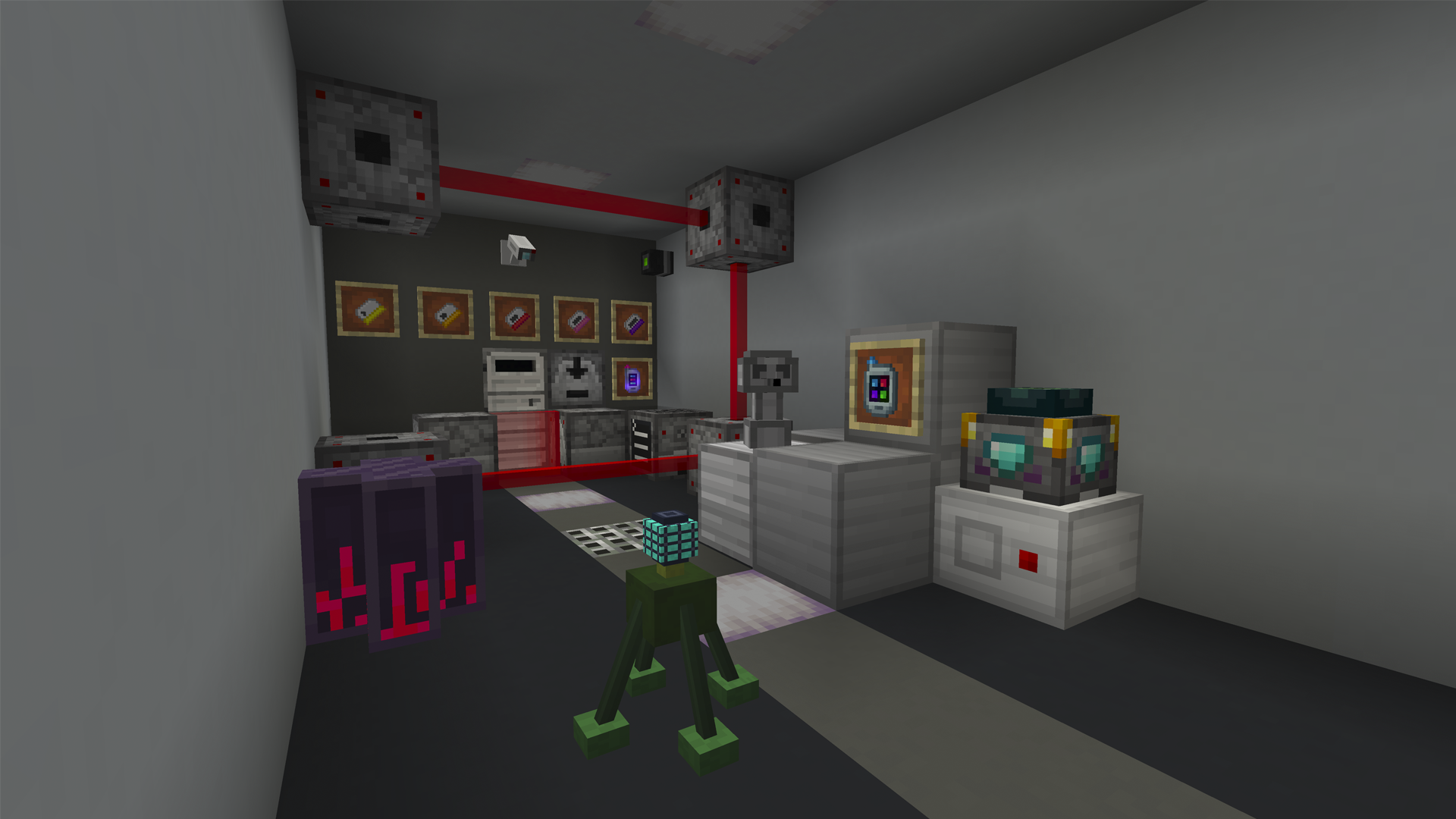 اسکرین شات 1 برنامه Security Craft Mod Minecraft