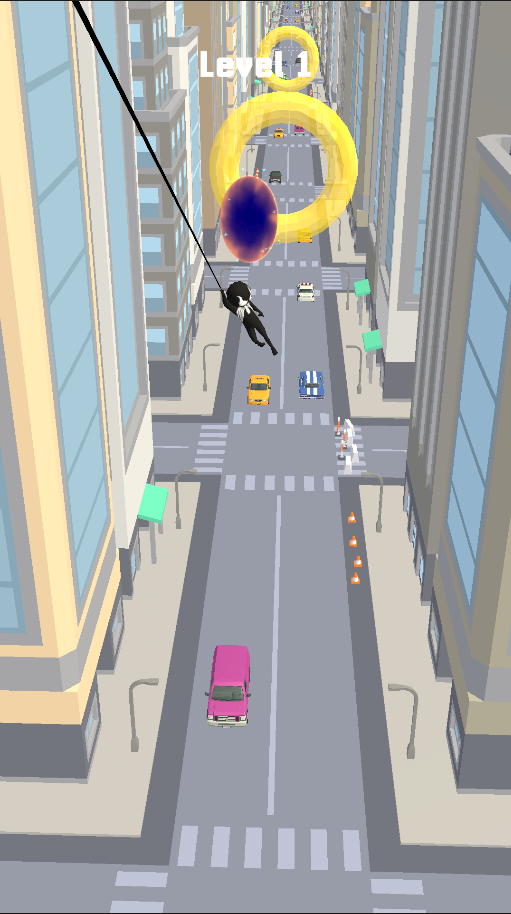 اسکرین شات 1 بازی Web Slinging Race