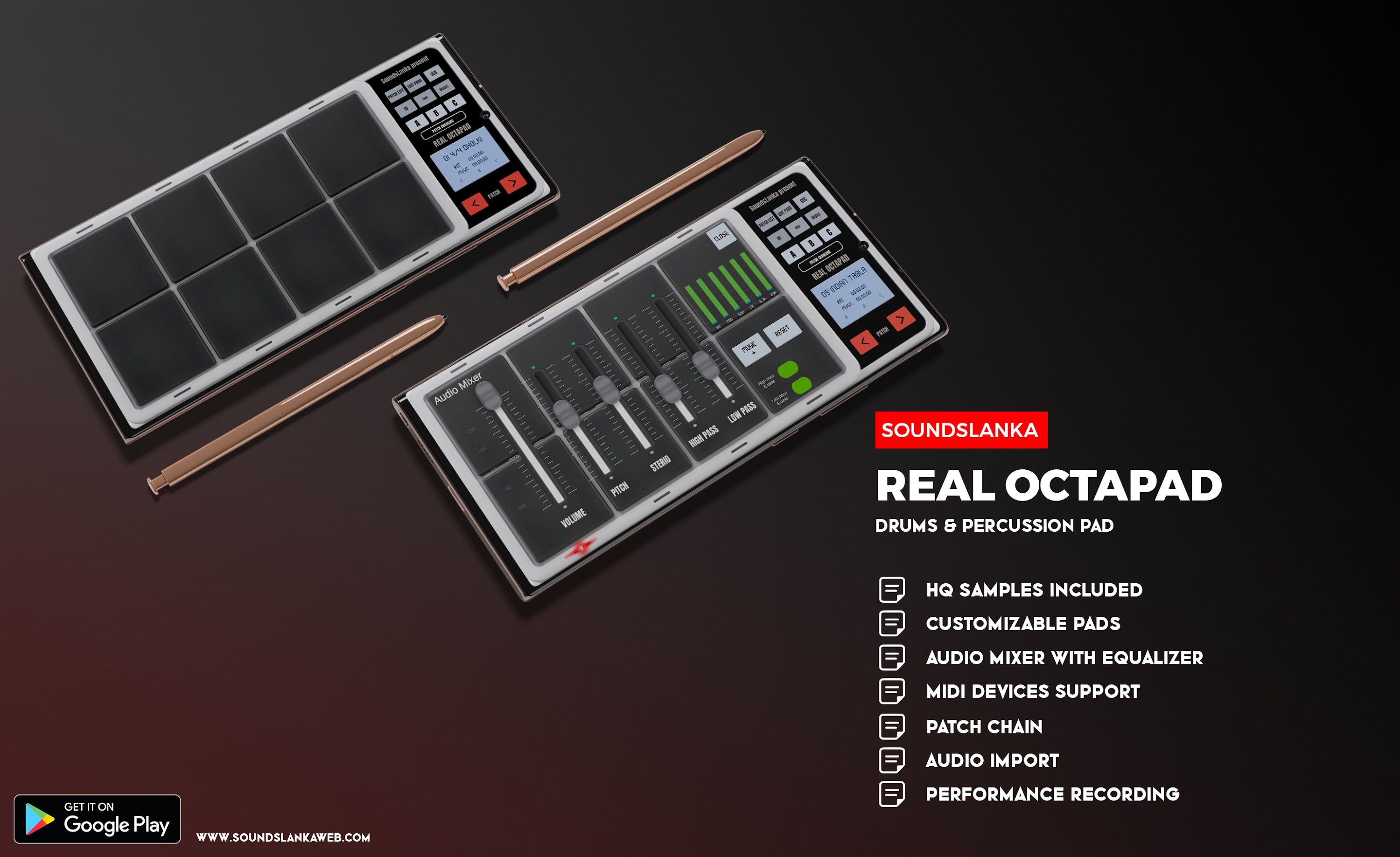 اسکرین شات 1 برنامه Real Octapad with Real Pads