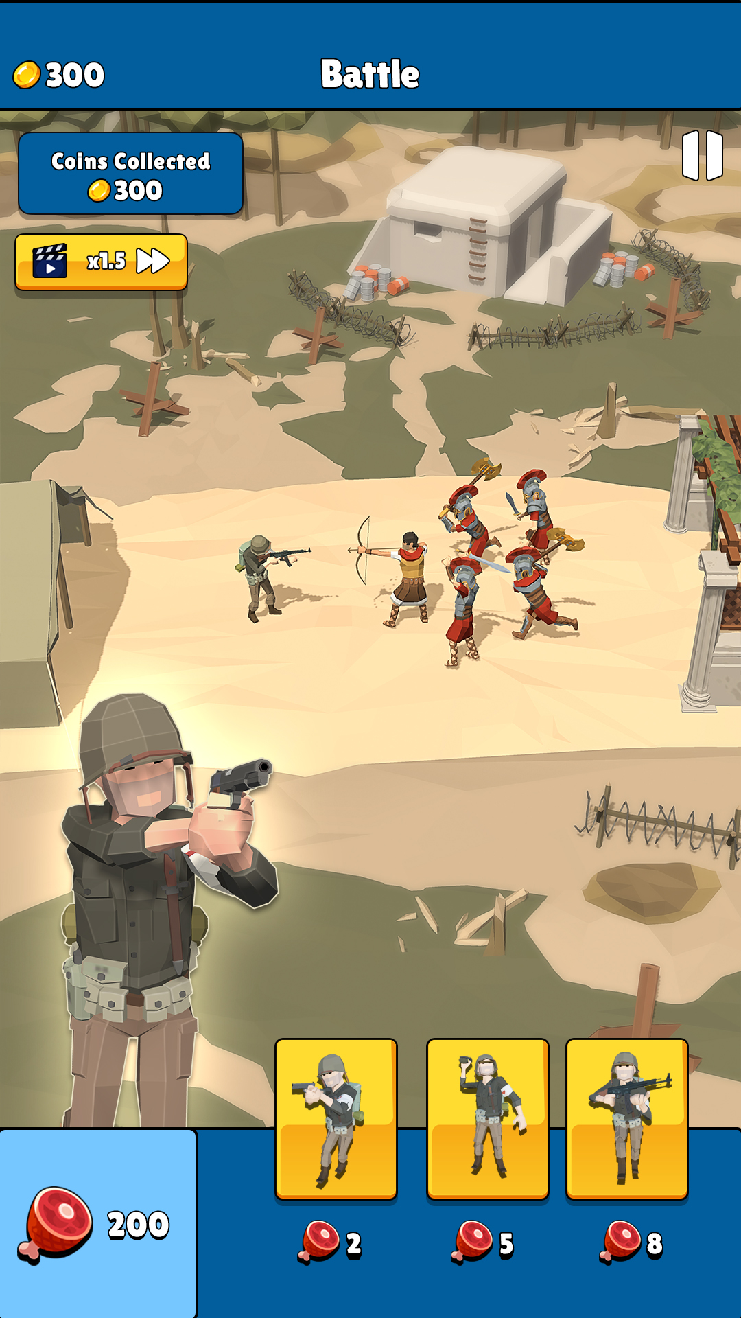 اسکرین شات 3 بازی Age of Warriors Saga: War Game