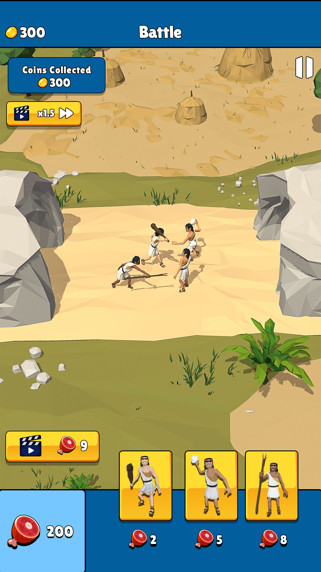 اسکرین شات 4 بازی Age of Warriors Saga: War Game