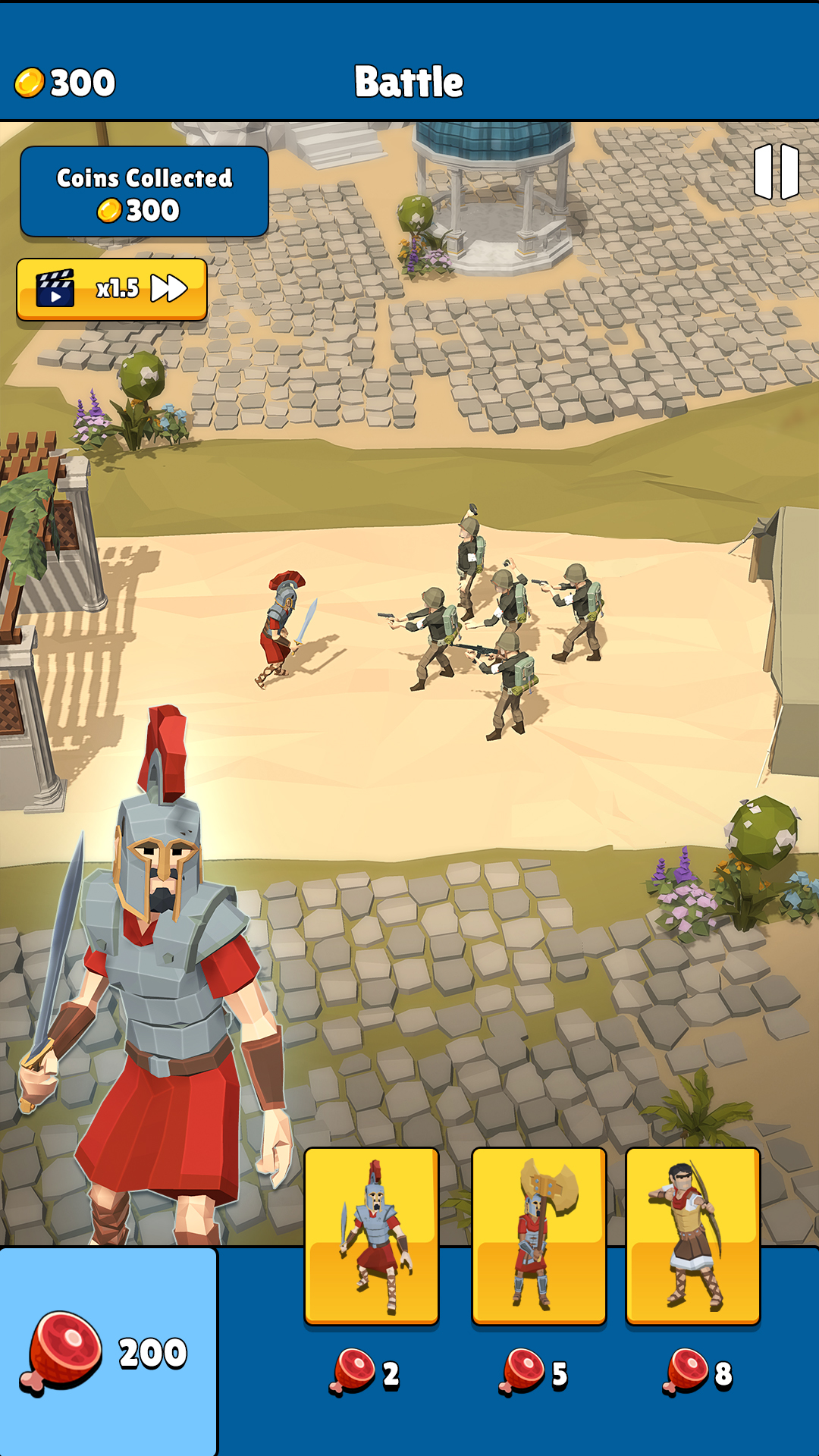 اسکرین شات 1 بازی Age of Warriors Saga: War Game