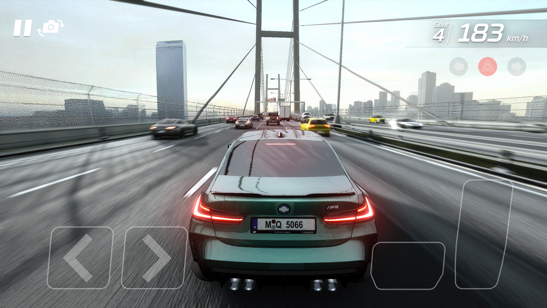 اسکرین شات 1 بازی Highway Racer Pro
