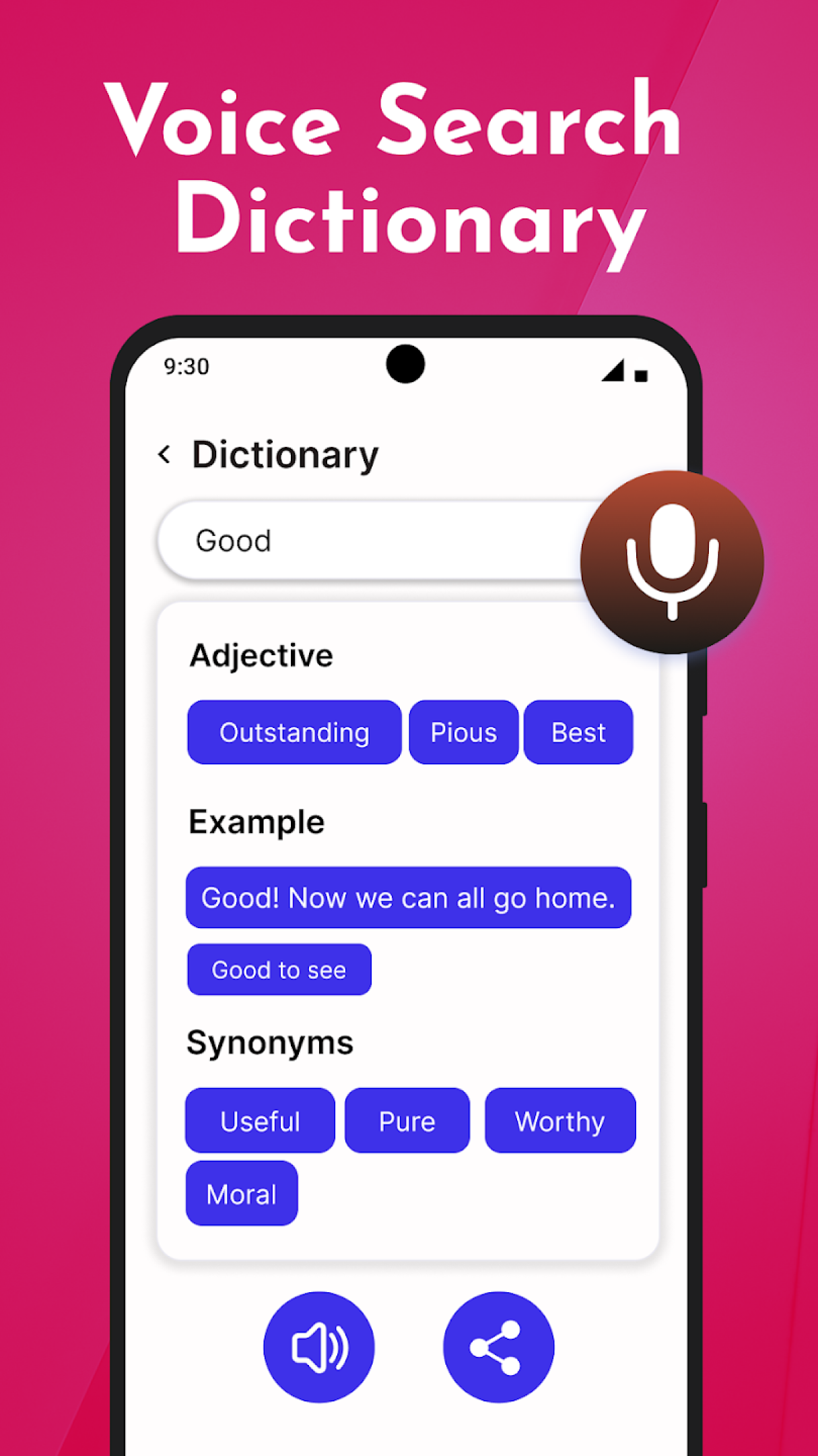 اسکرین شات 3 برنامه Spell and Pronounce It Right