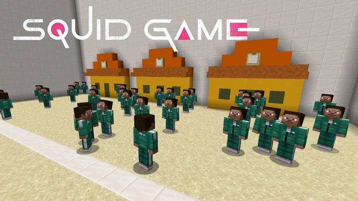 اسکرین شات 4 برنامه Mod Squid Game For Minecraft PE - Squid Skins