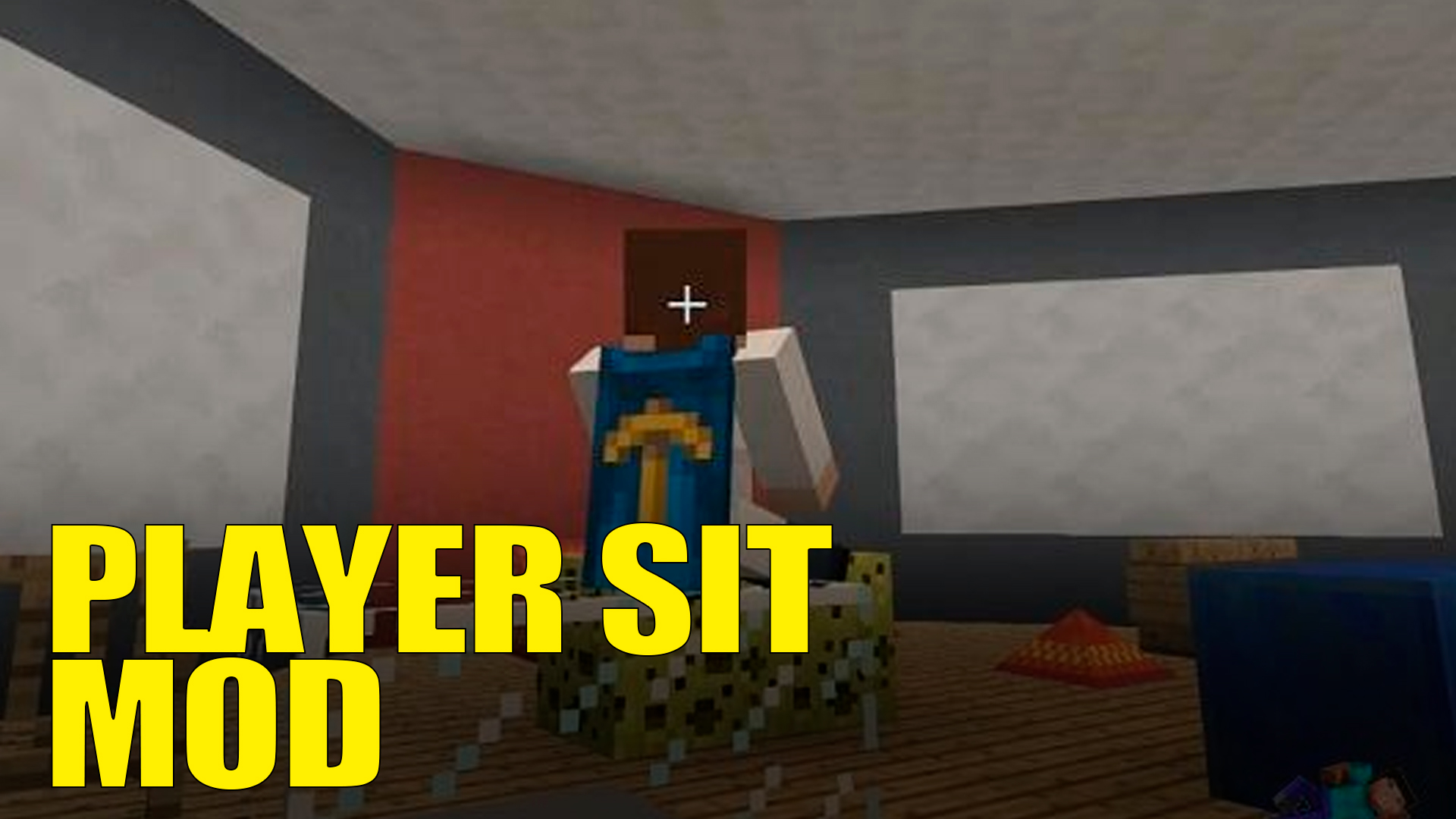 اسکرین شات 3 برنامه Sit Player Mod for Minecraft