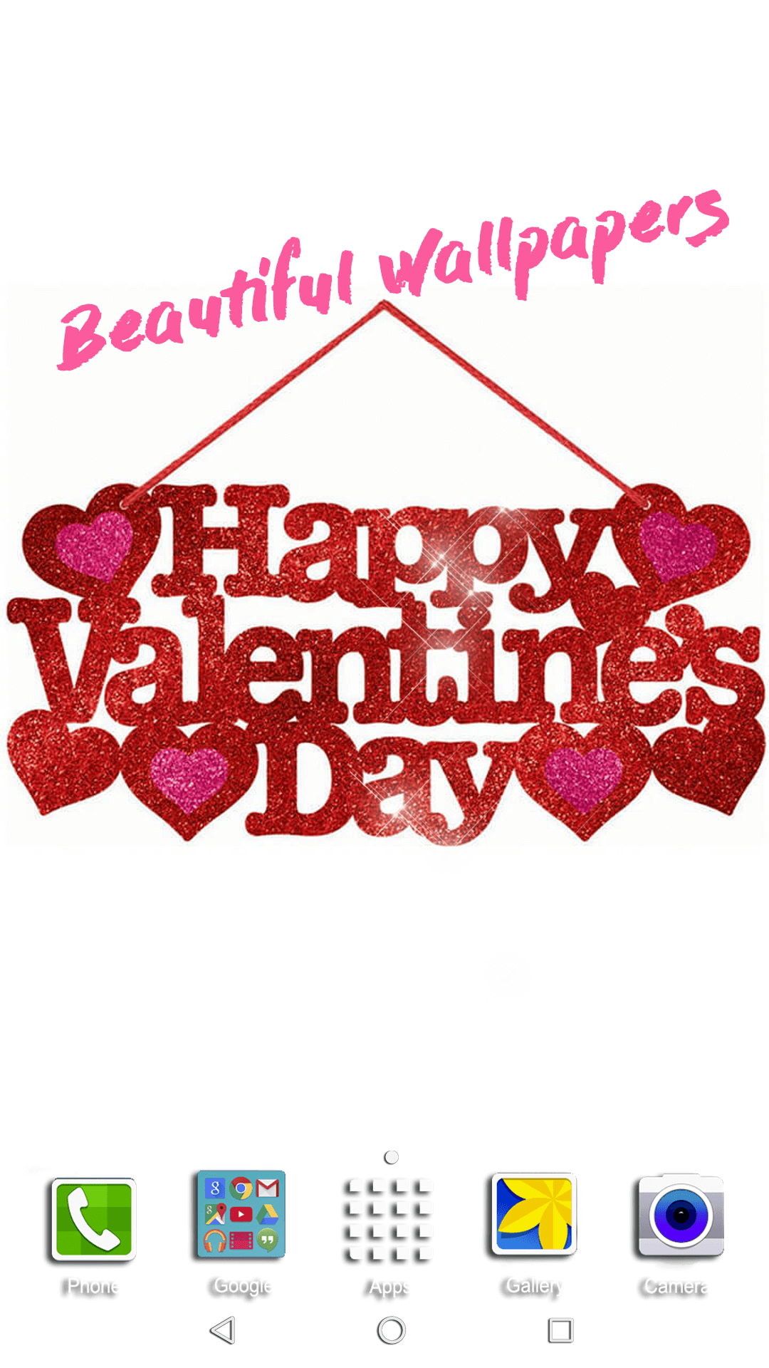 اسکرین شات 7 برنامه Valentines Day Live Wallpaper