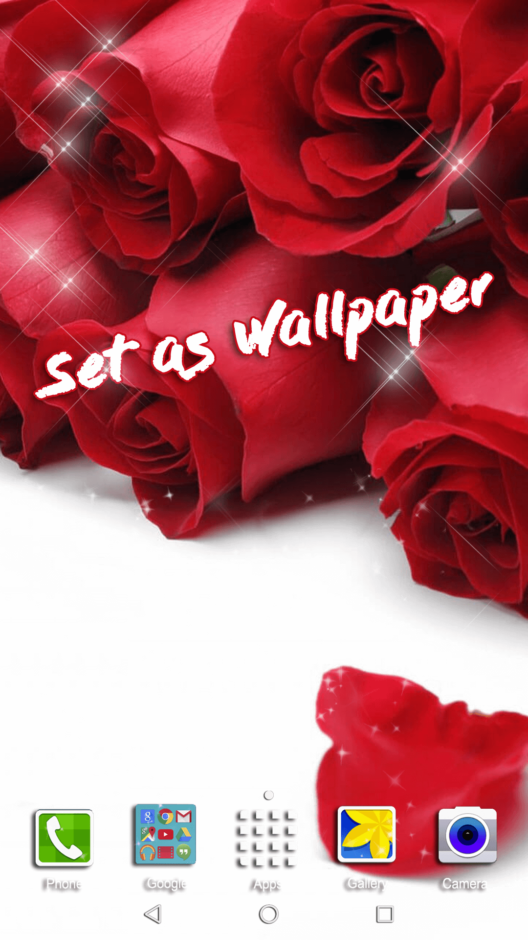 اسکرین شات 3 برنامه Valentines Day Live Wallpaper
