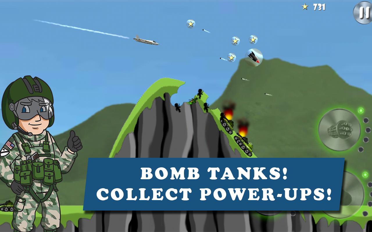 اسکرین شات 1 بازی Carpet Bombing