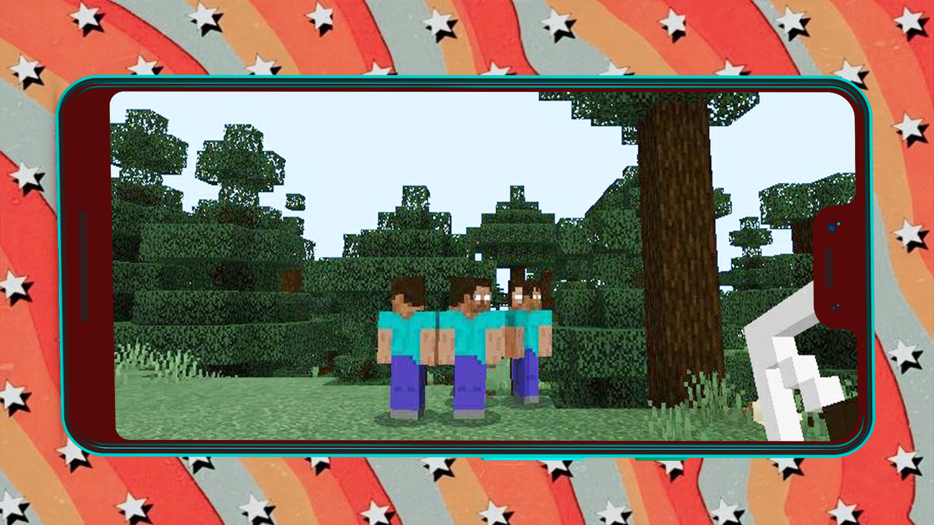 اسکرین شات 4 بازی Mod Herobrine Minecraft