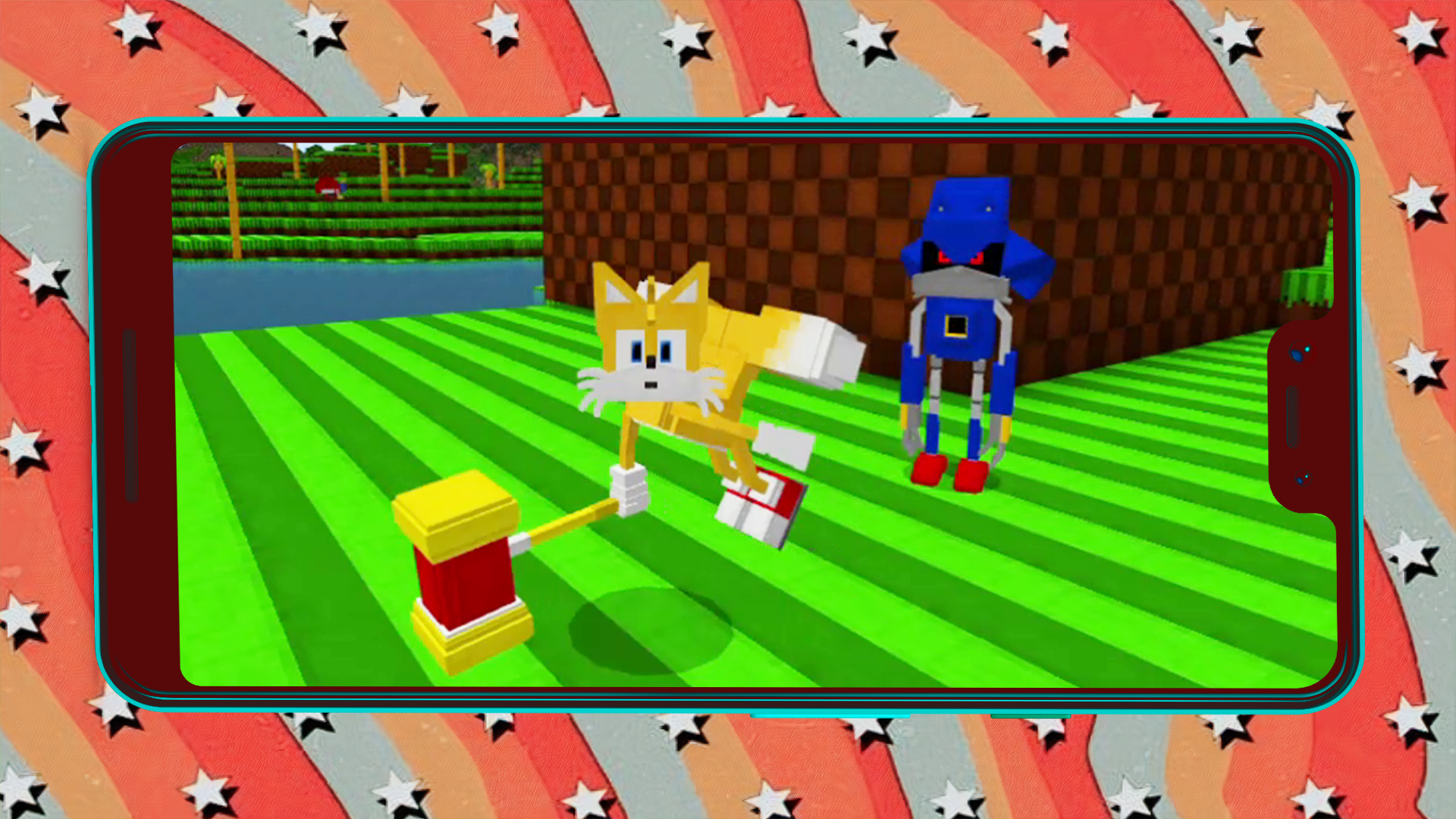 اسکرین شات 3 بازی Sonic Games Minecraft Mod