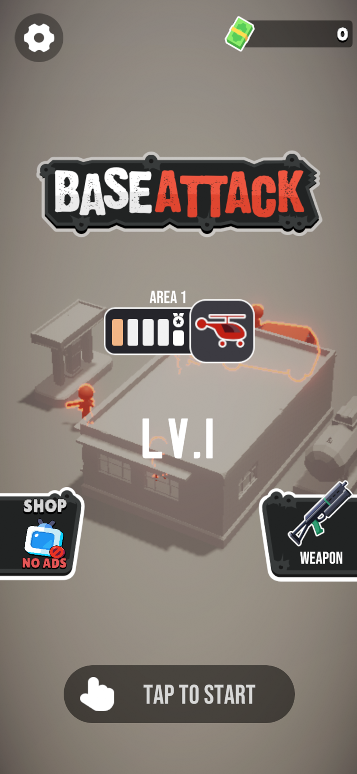 اسکرین شات 1 بازی Base Attack