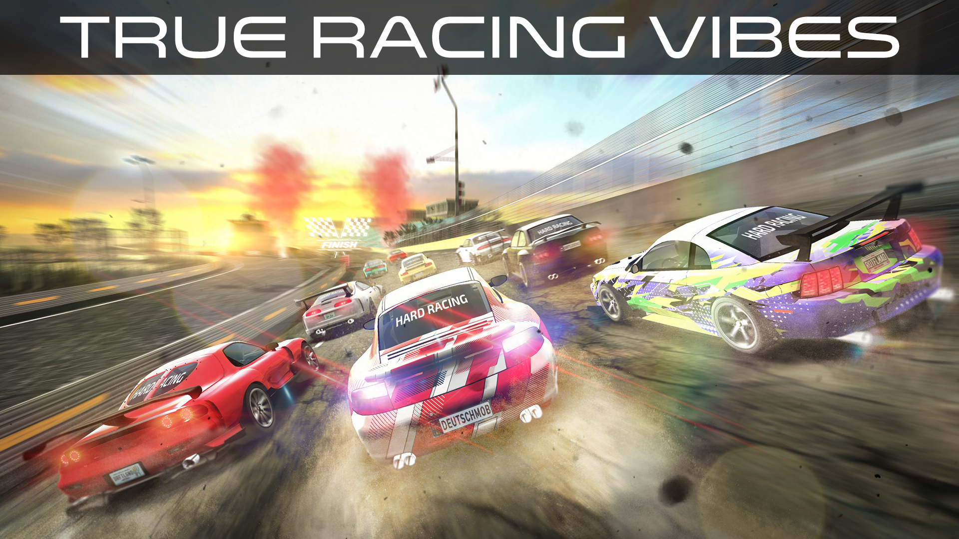 اسکرین شات 1 بازی Hard Racing - drift car games
