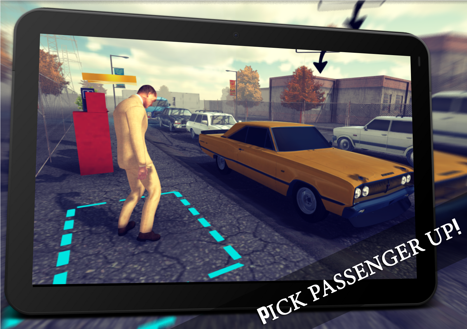 اسکرین شات 3 بازی Real Taxi Sim