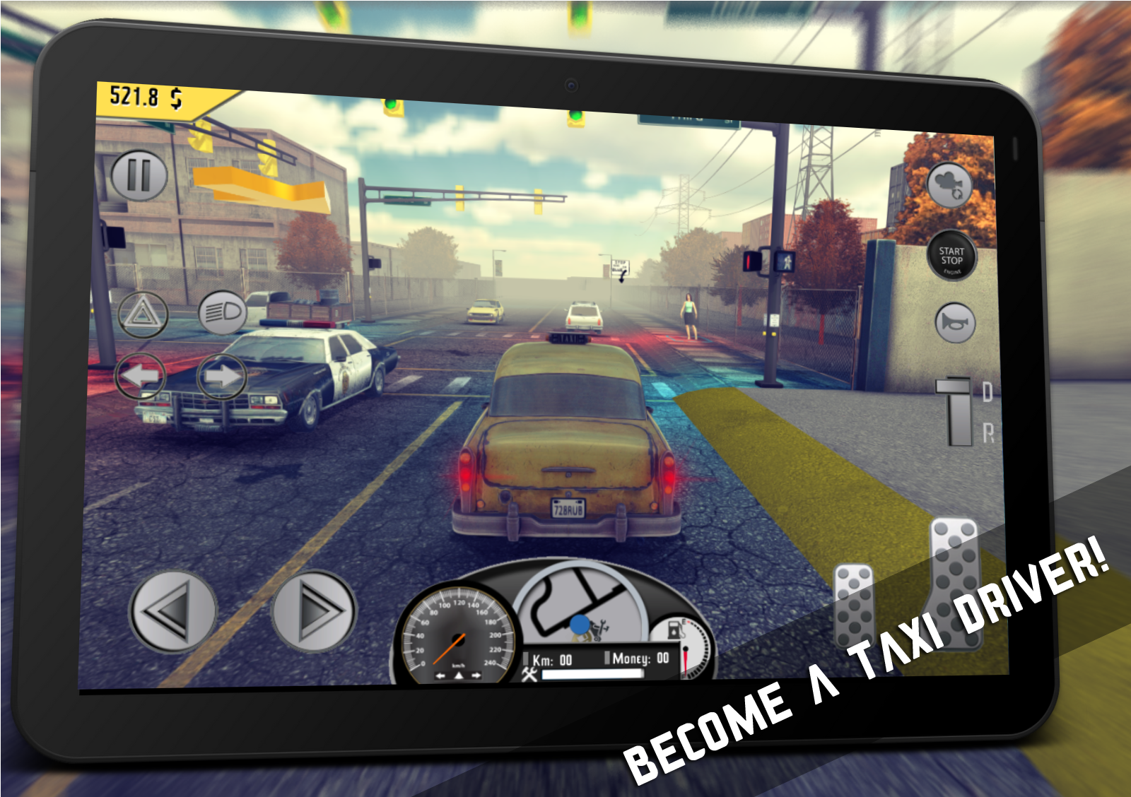 اسکرین شات 4 بازی Real Taxi Sim