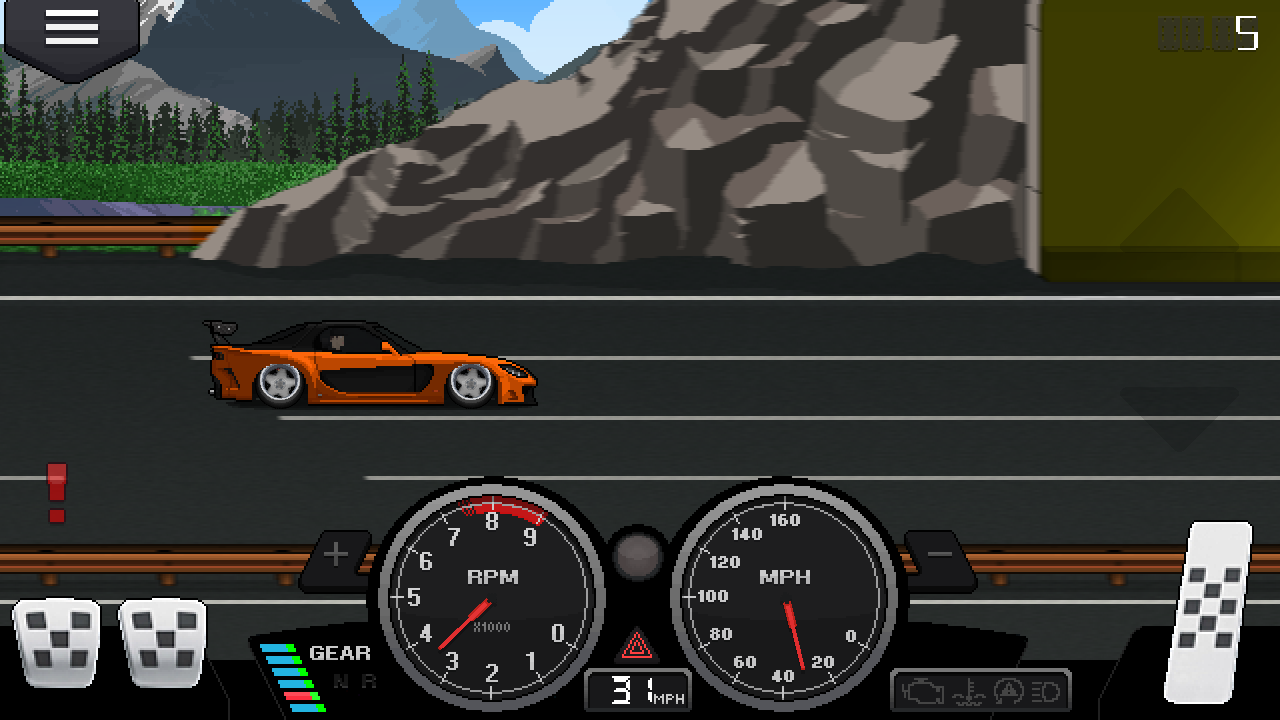 اسکرین شات 7 بازی Pixel Car Racer