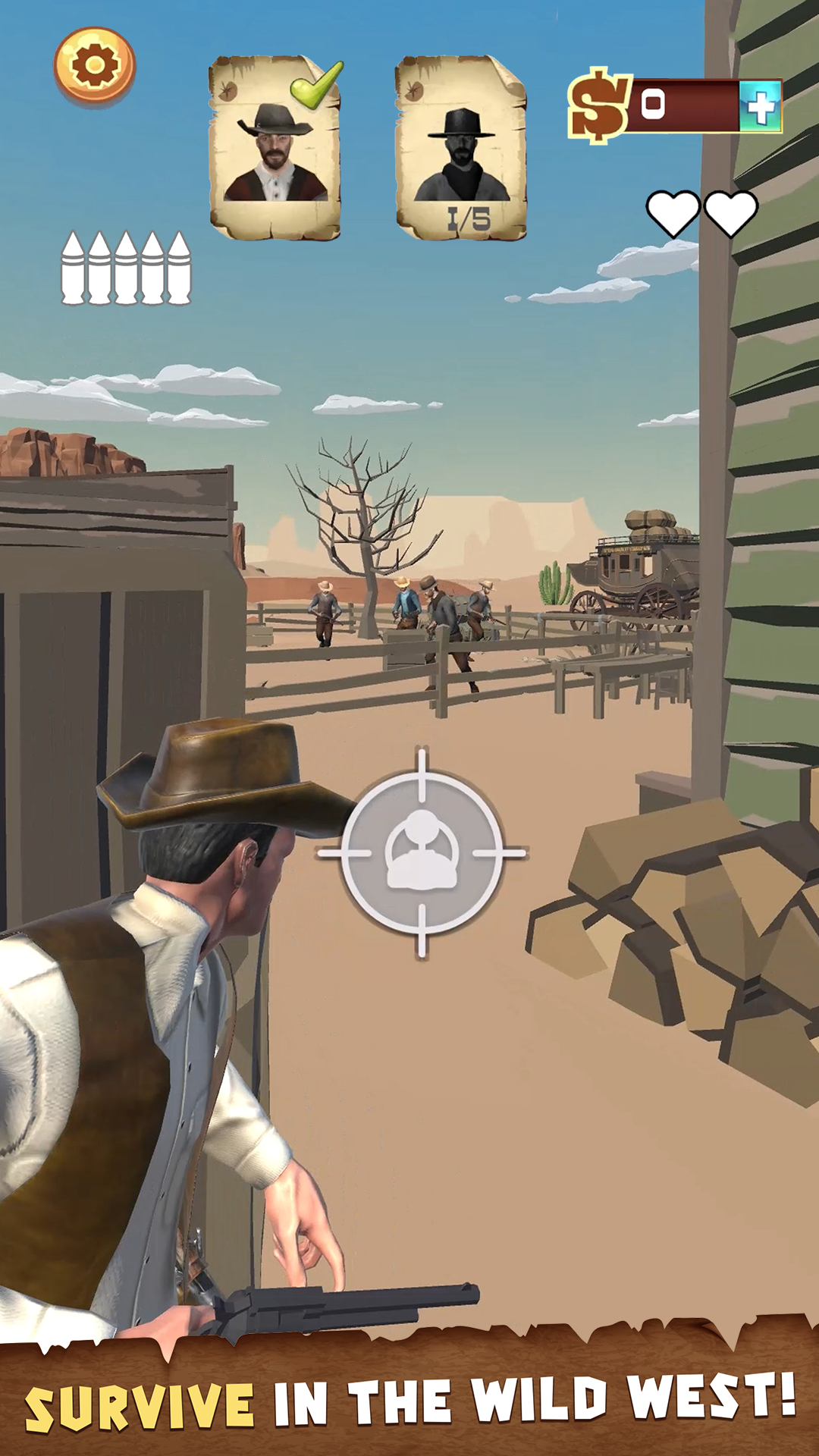 اسکرین شات 1 بازی Wild West Cowboy Redemption