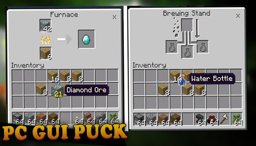اسکرین شات 1 برنامه PC GUI Pack for Minecraft PE