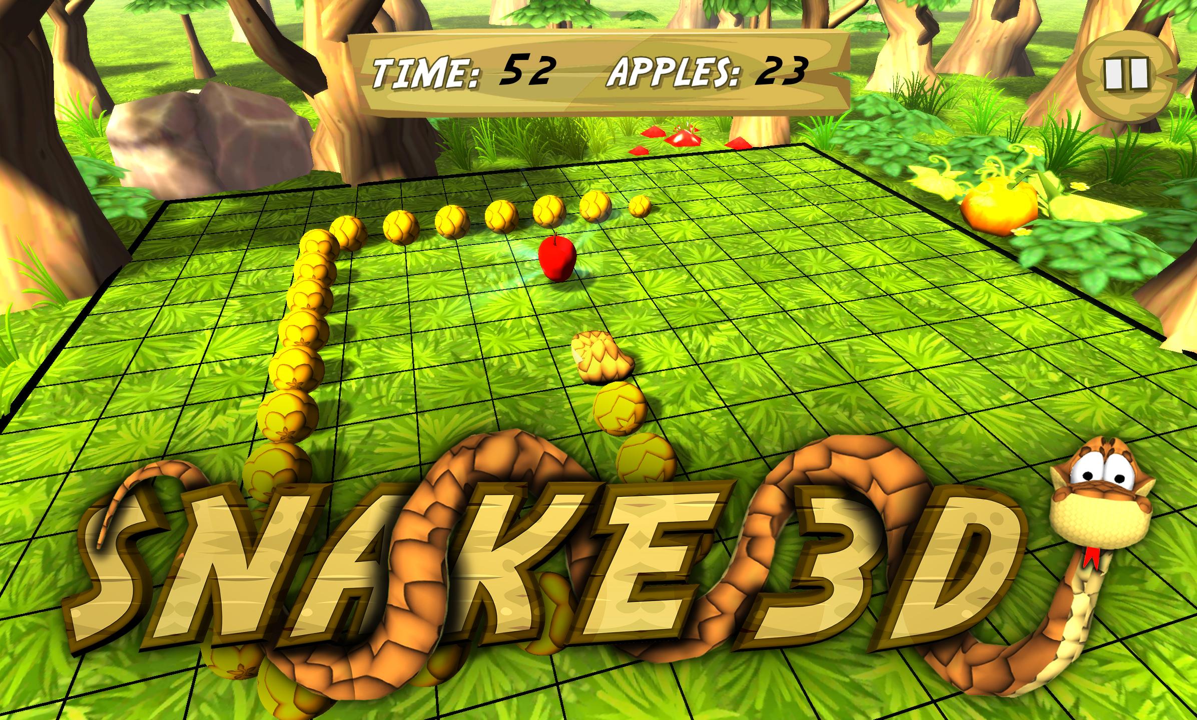 اسکرین شات 2 بازی Snake 3D
