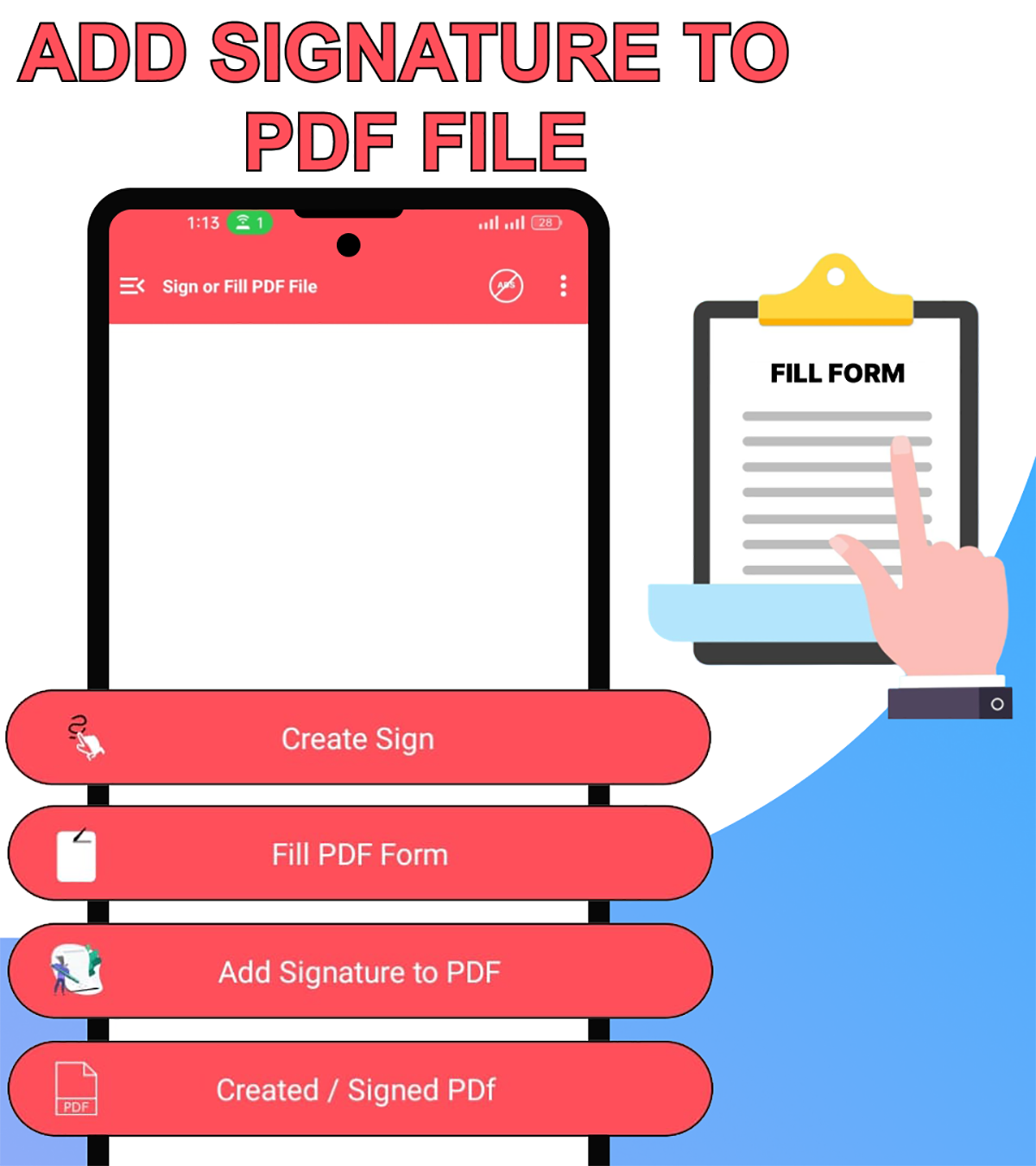 اسکرین شات 2 برنامه Fill Pdf Form - Sign PDF Doc