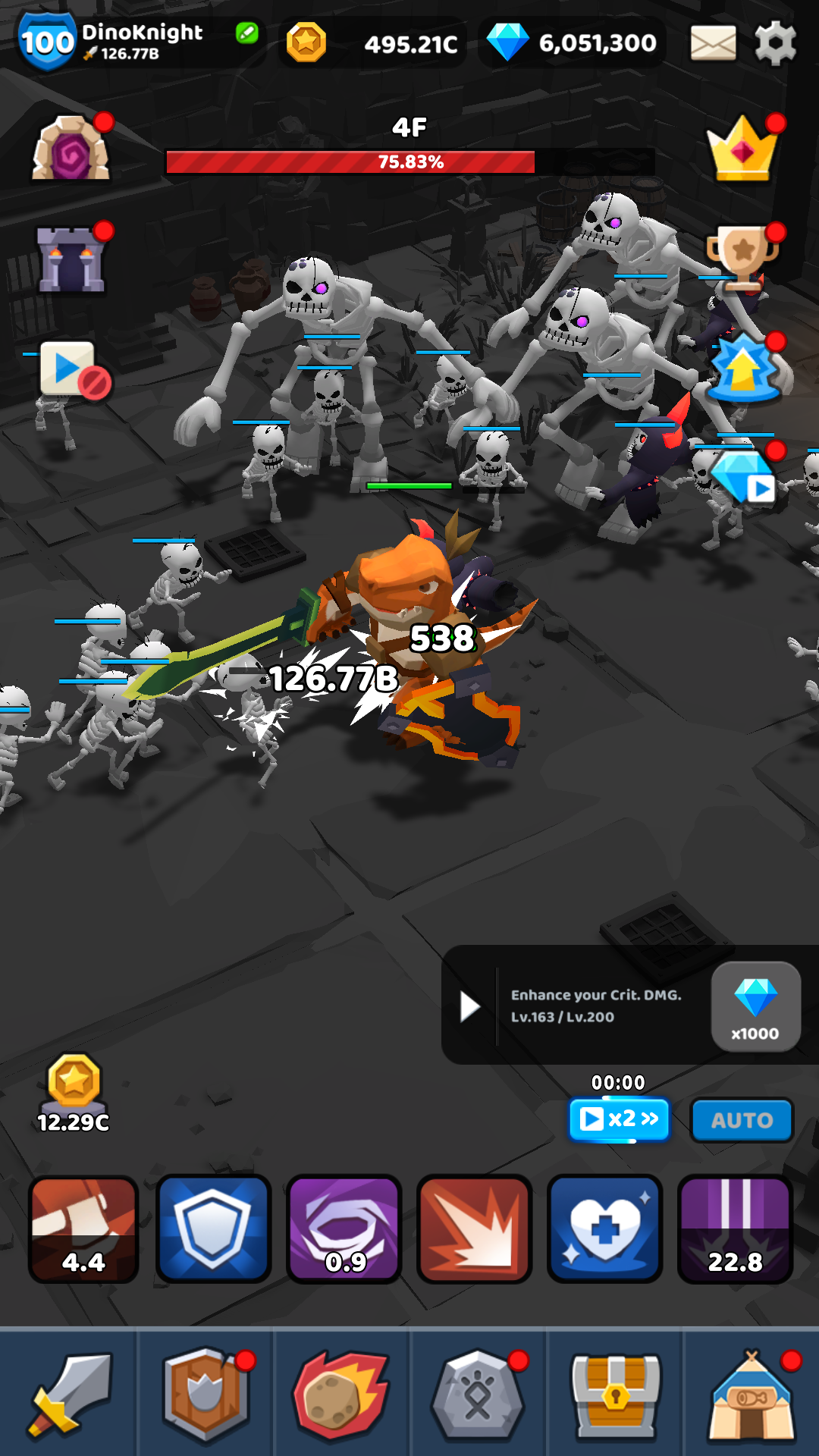 اسکرین شات 5 بازی Dino Knight