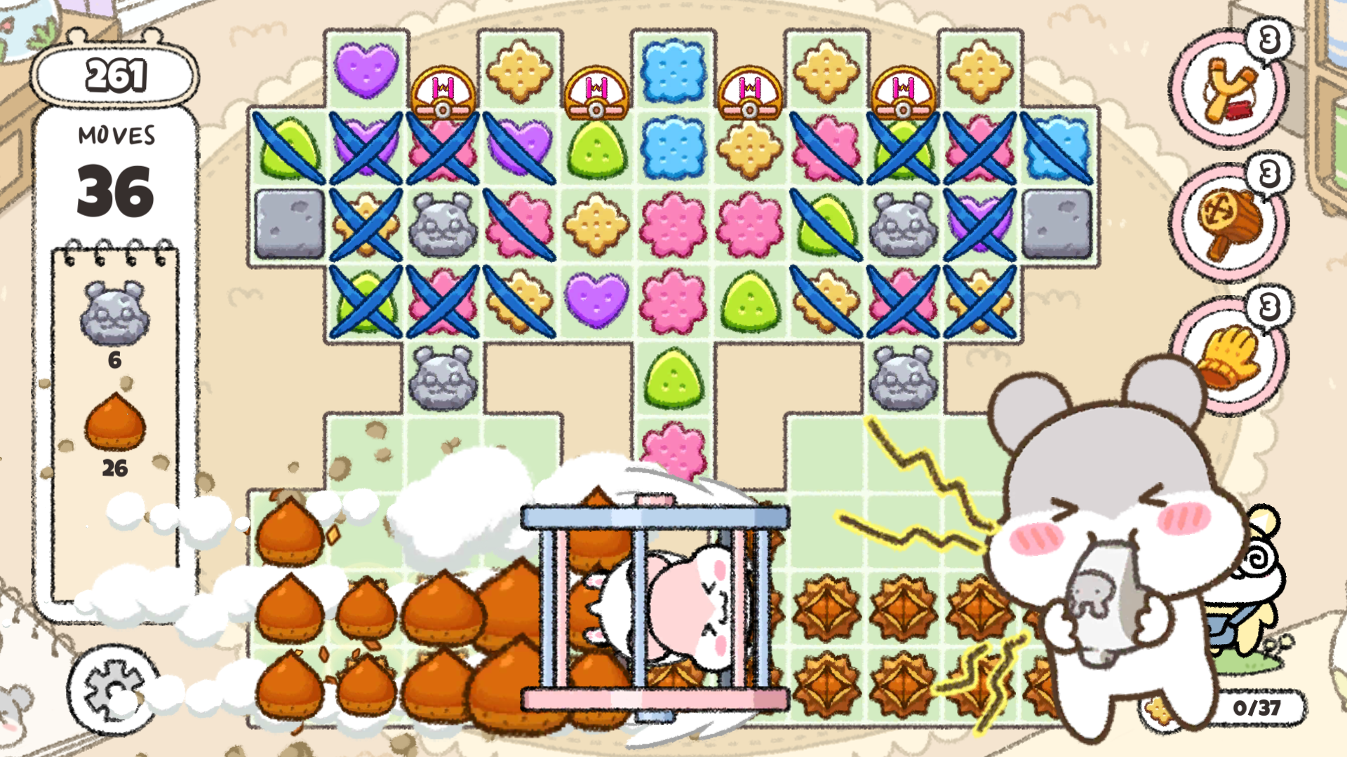 اسکرین شات 7 بازی Hamster Town the Puzzle
