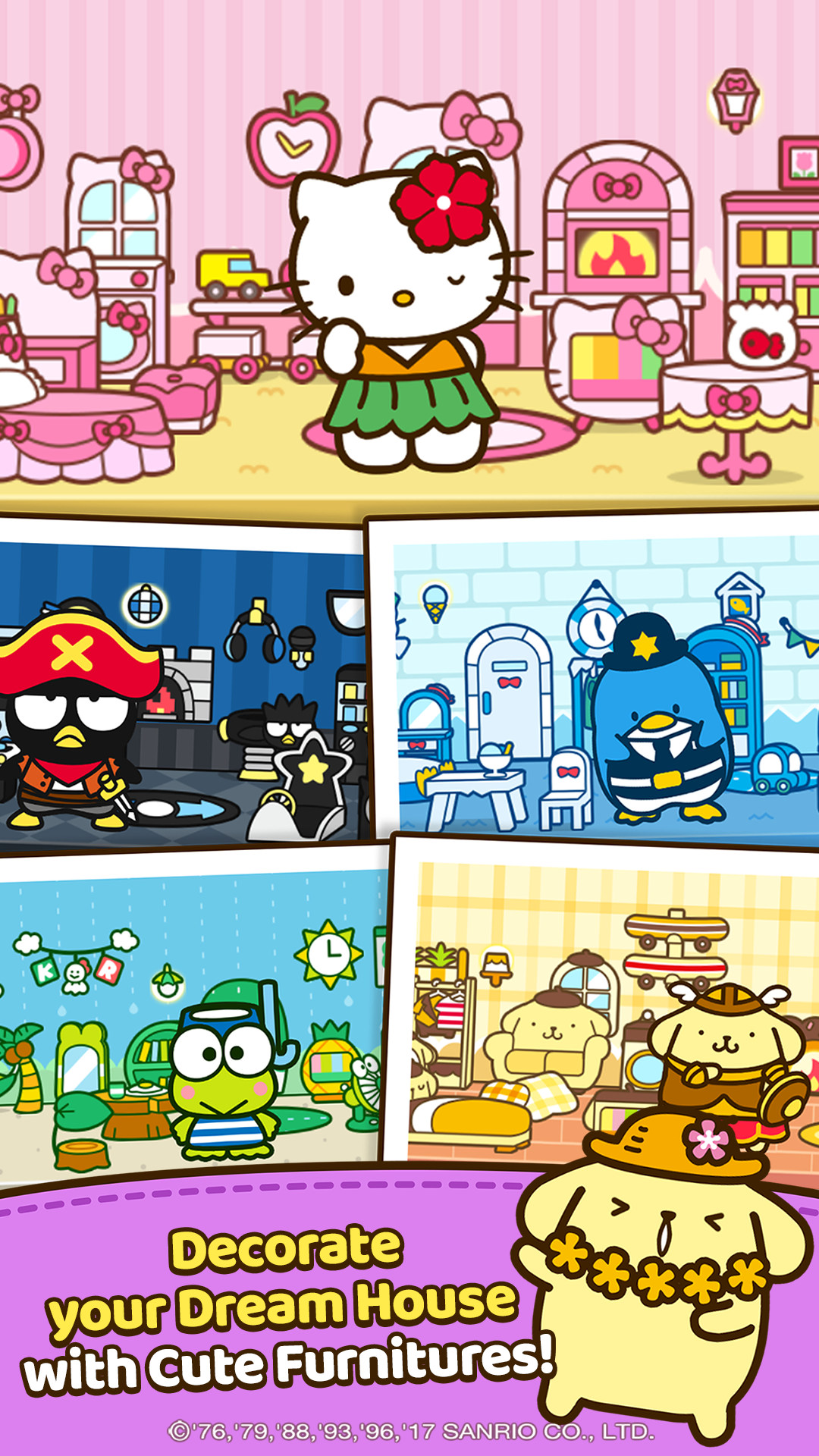اسکرین شات 2 بازی Hello Kitty Friends