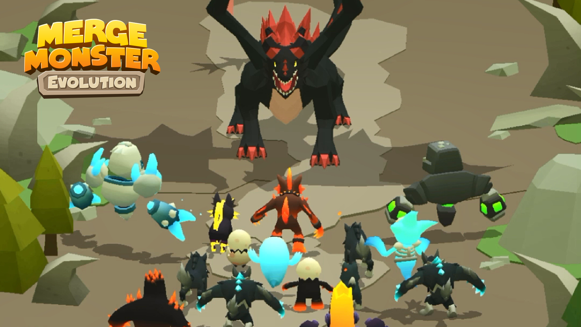 اسکرین شات 2 بازی Merge Monster Evolution