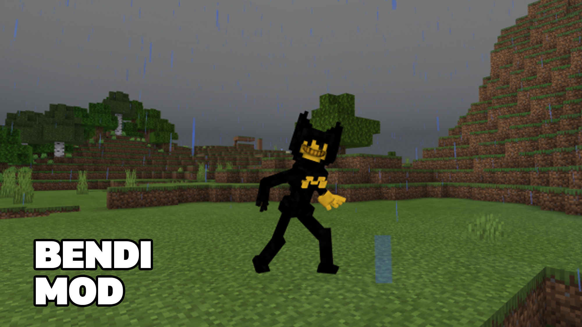 اسکرین شات 1 برنامه Bendy Mod for Minecraft PE