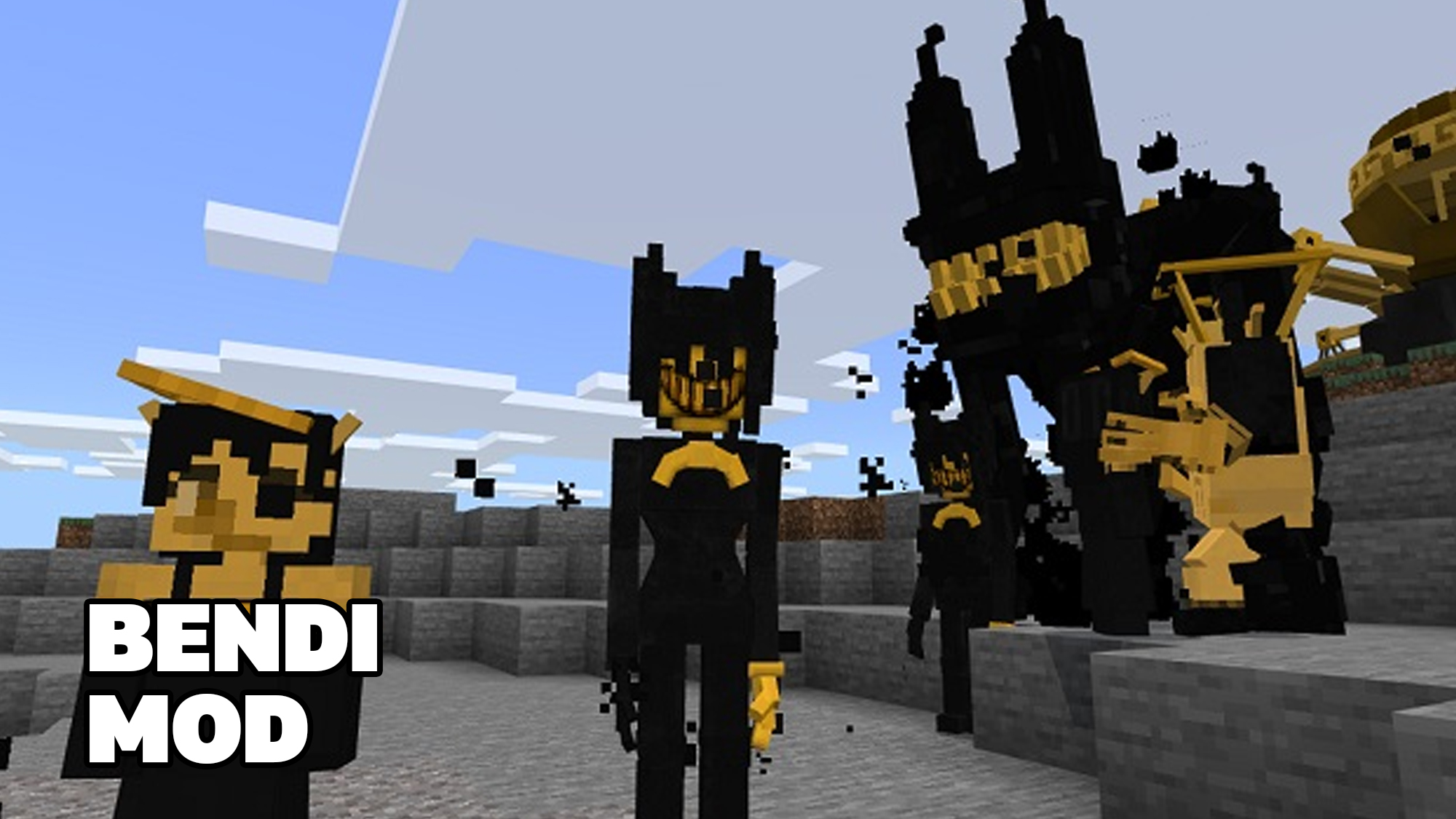اسکرین شات 2 برنامه Bendy Mod for Minecraft PE