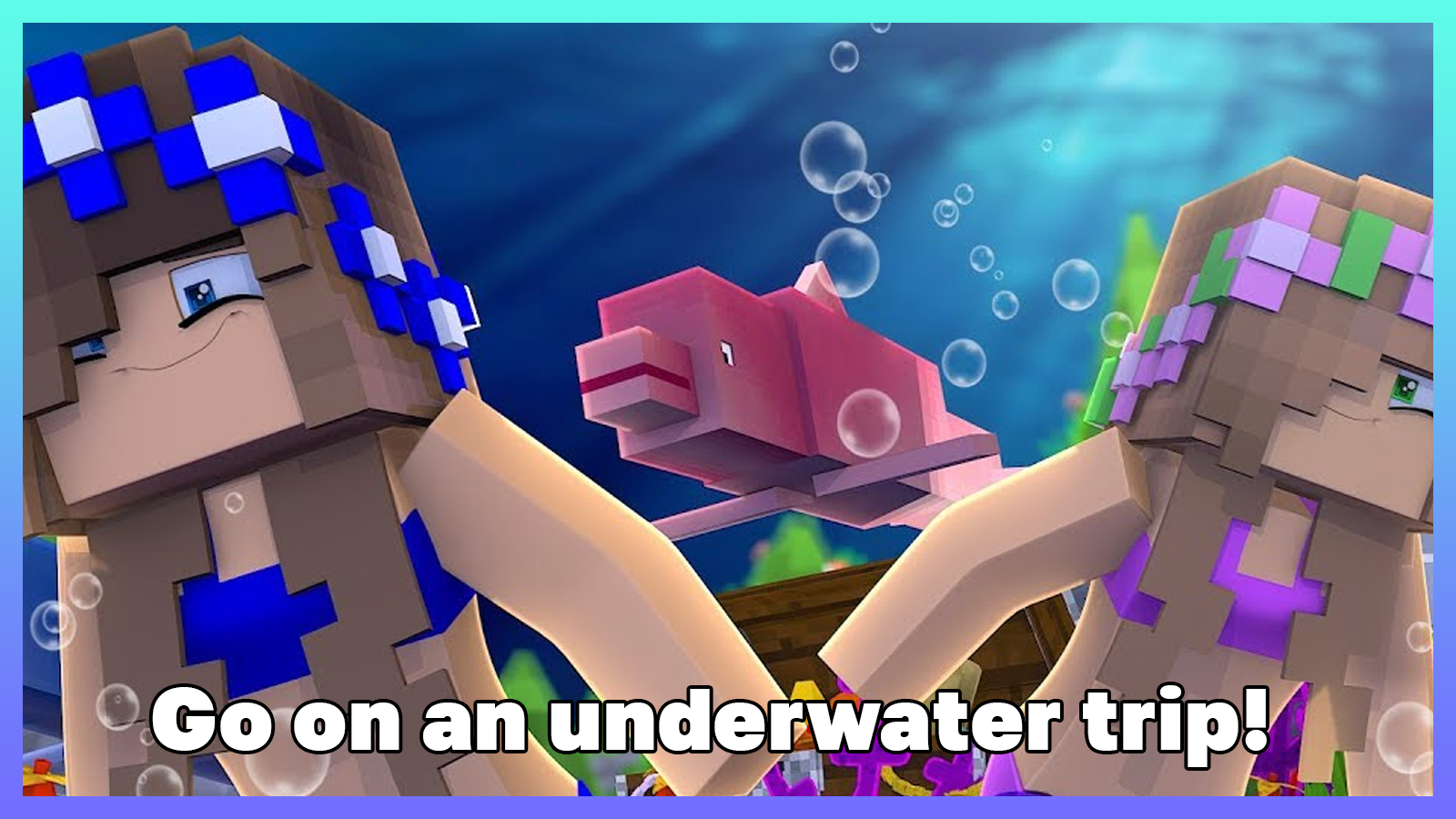اسکرین شات 4 برنامه Mermaid Mod for Minecraft PE