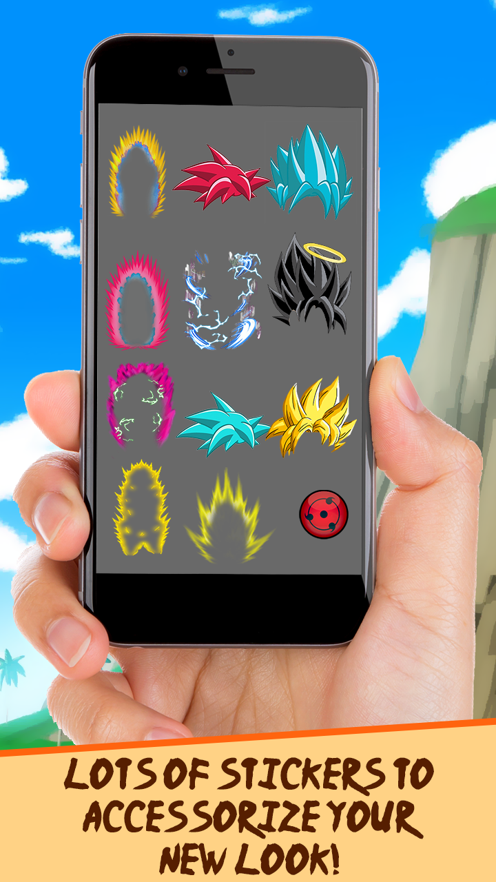 اسکرین شات 1 برنامه Super Power Anime Stickers