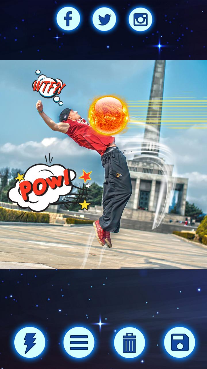 اسکرین شات 2 برنامه Super Power Photo Effects