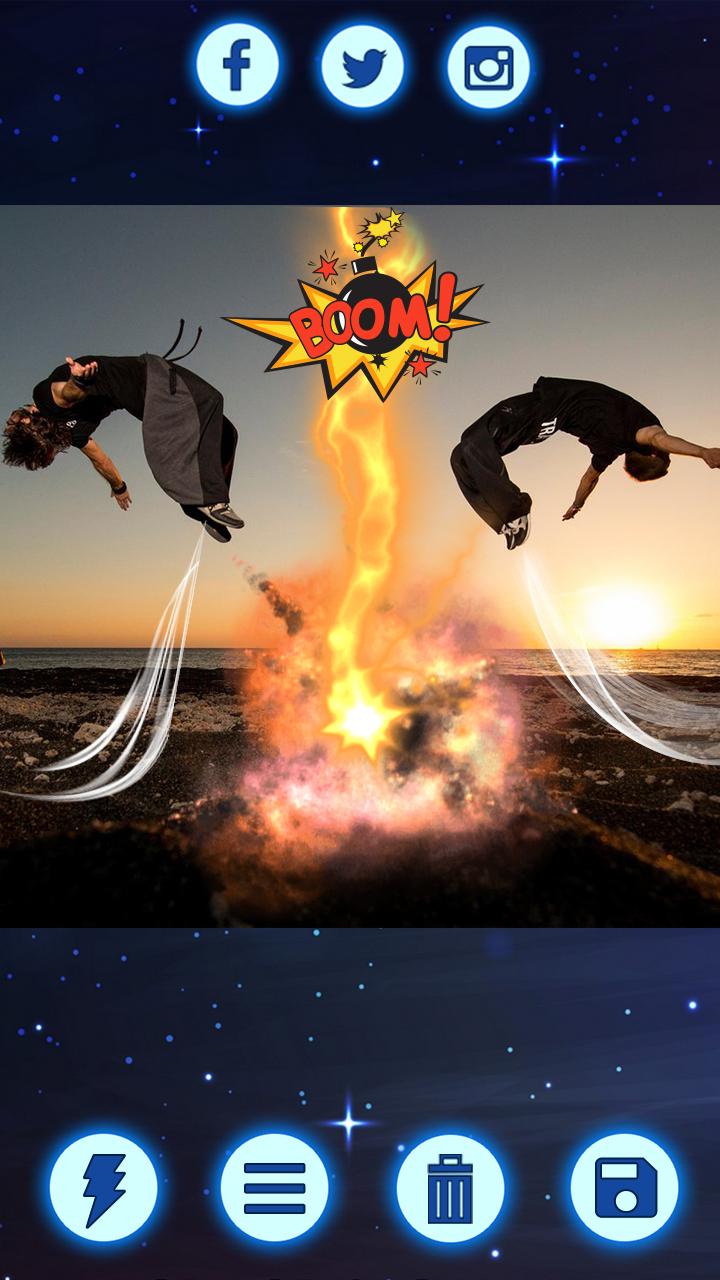 اسکرین شات 5 برنامه Super Power Photo Effects