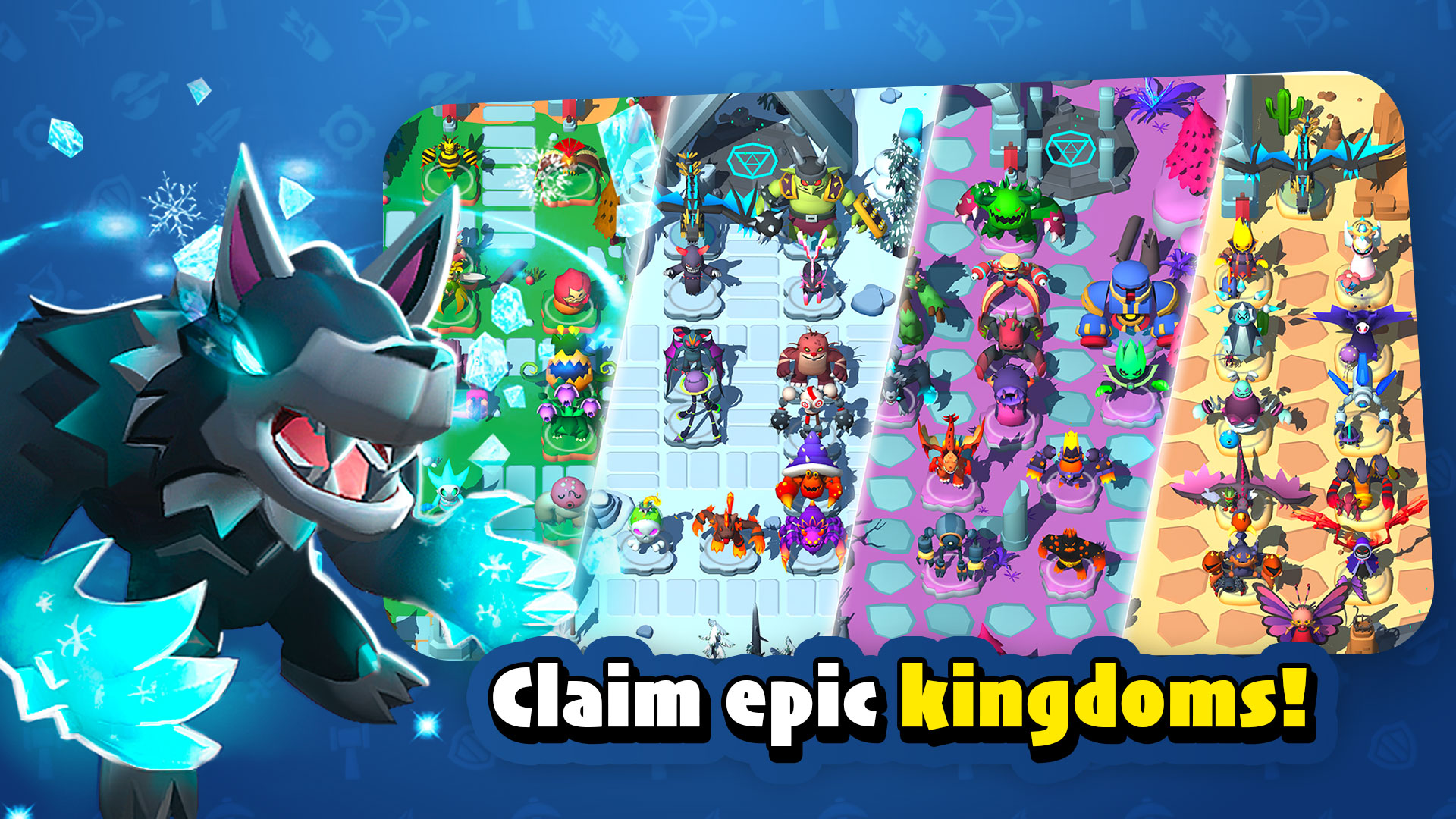 اسکرین شات 1 بازی Idle Monster TD: Monster Games