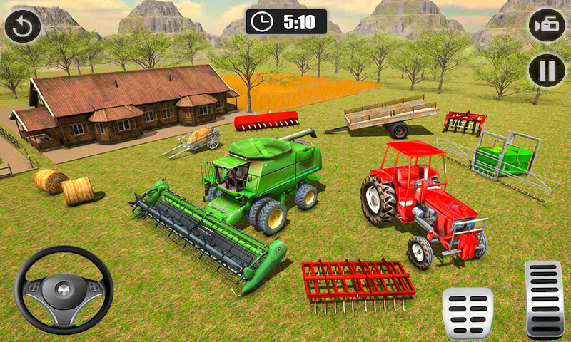 اسکرین شات 3 بازی Organic Mega Harvesting Game