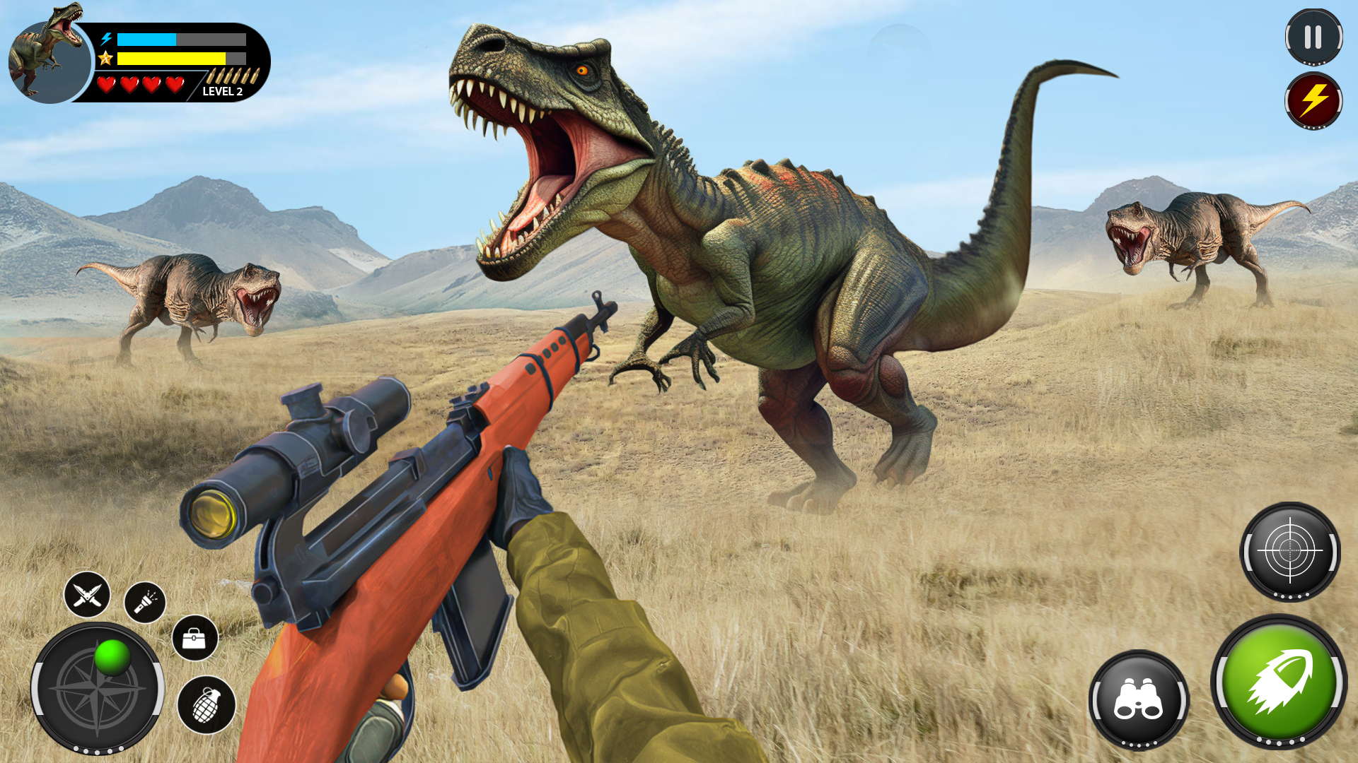 اسکرین شات 4 بازی Dino Transporter Truck Games