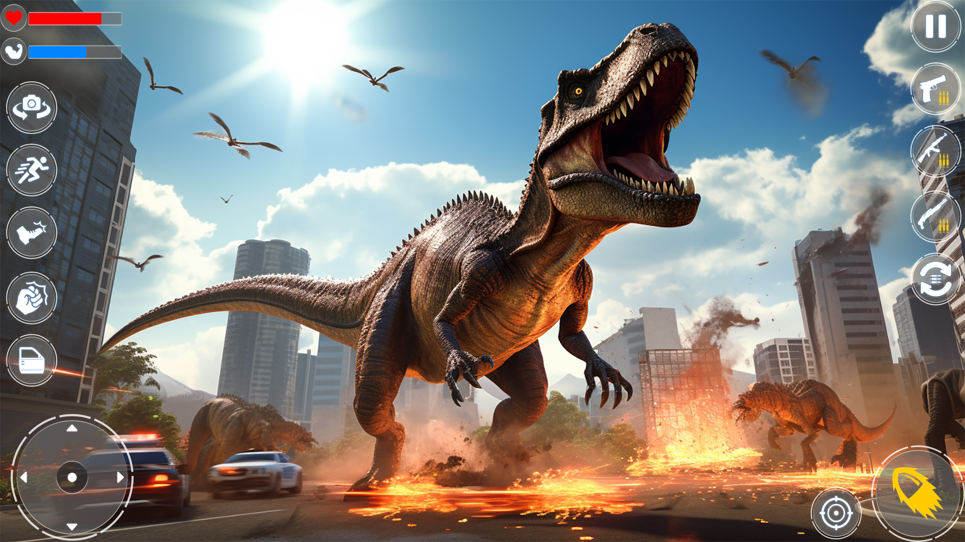 اسکرین شات 7 بازی Dino Transporter Truck Games