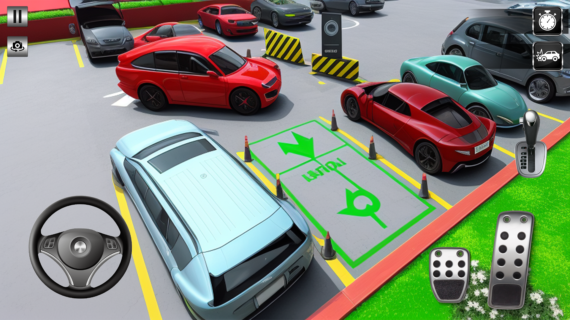 اسکرین شات 1 بازی Advance Prado Parking Car Game