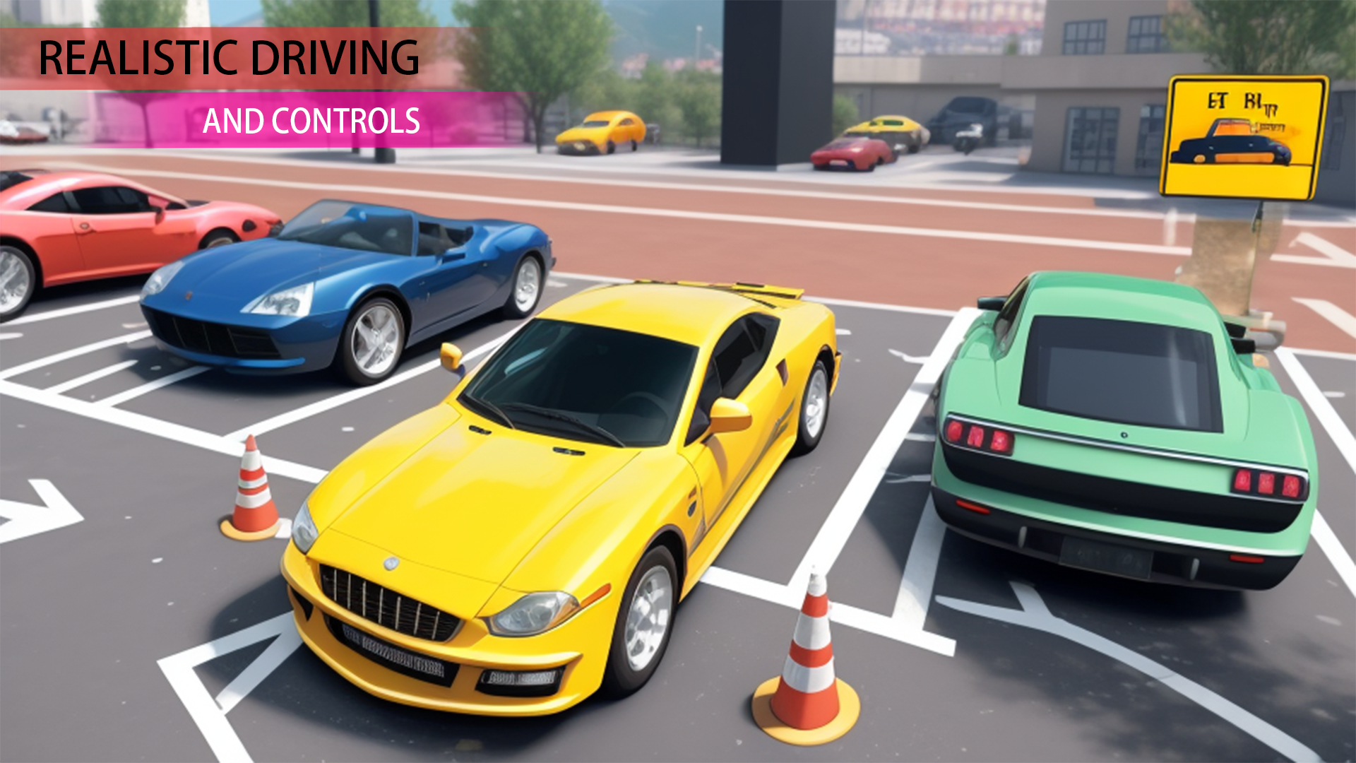 اسکرین شات 5 بازی Advance Prado Parking Car Game