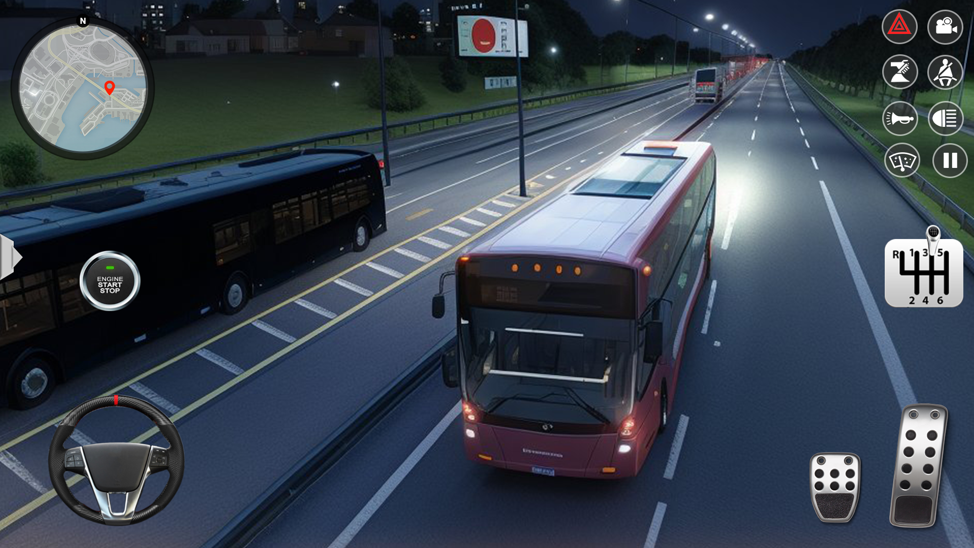اسکرین شات 5 بازی Coach City Bus Simulator 2023
