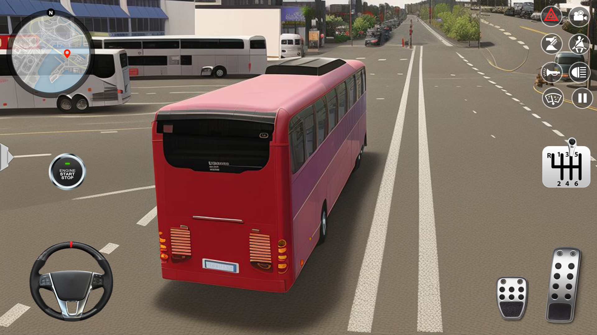 اسکرین شات 2 بازی Coach City Bus Simulator 2023