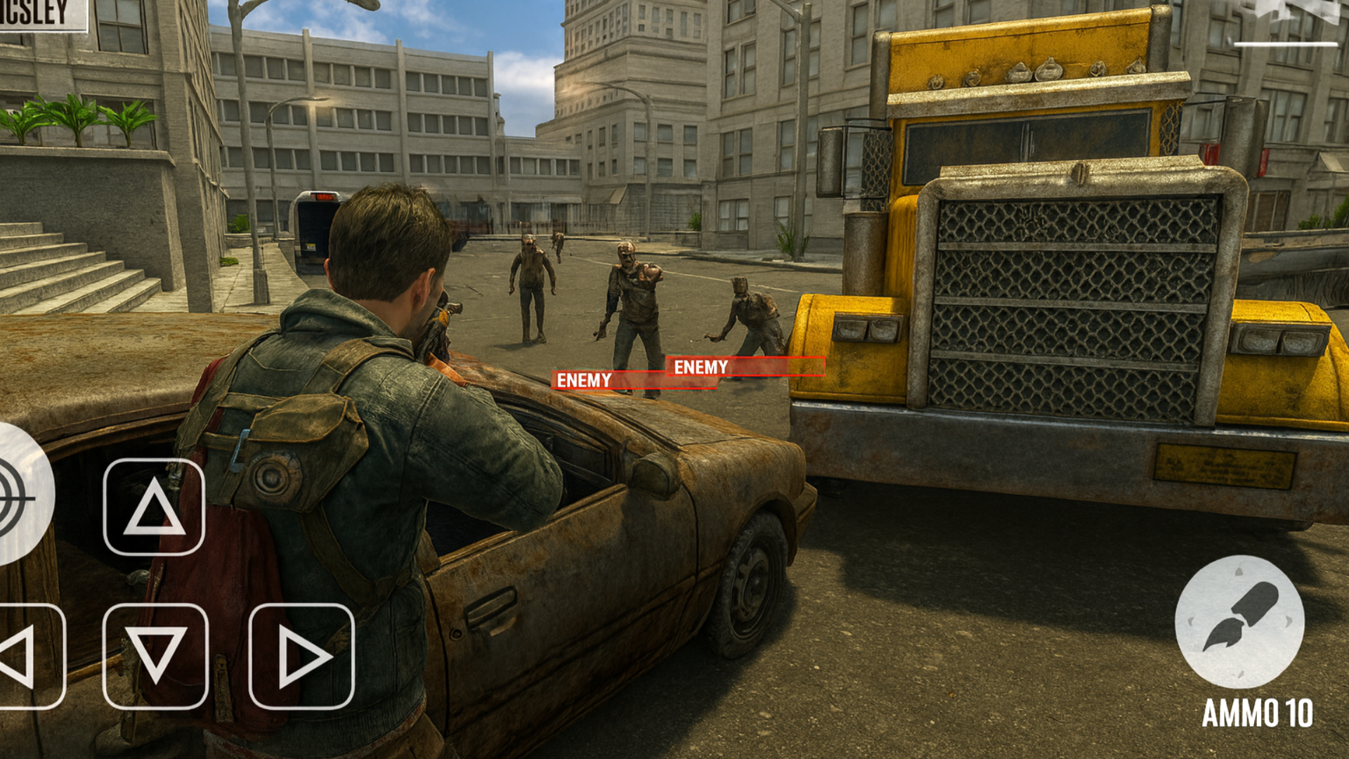 اسکرین شات 4 بازی Zombie Town: Shooting Game