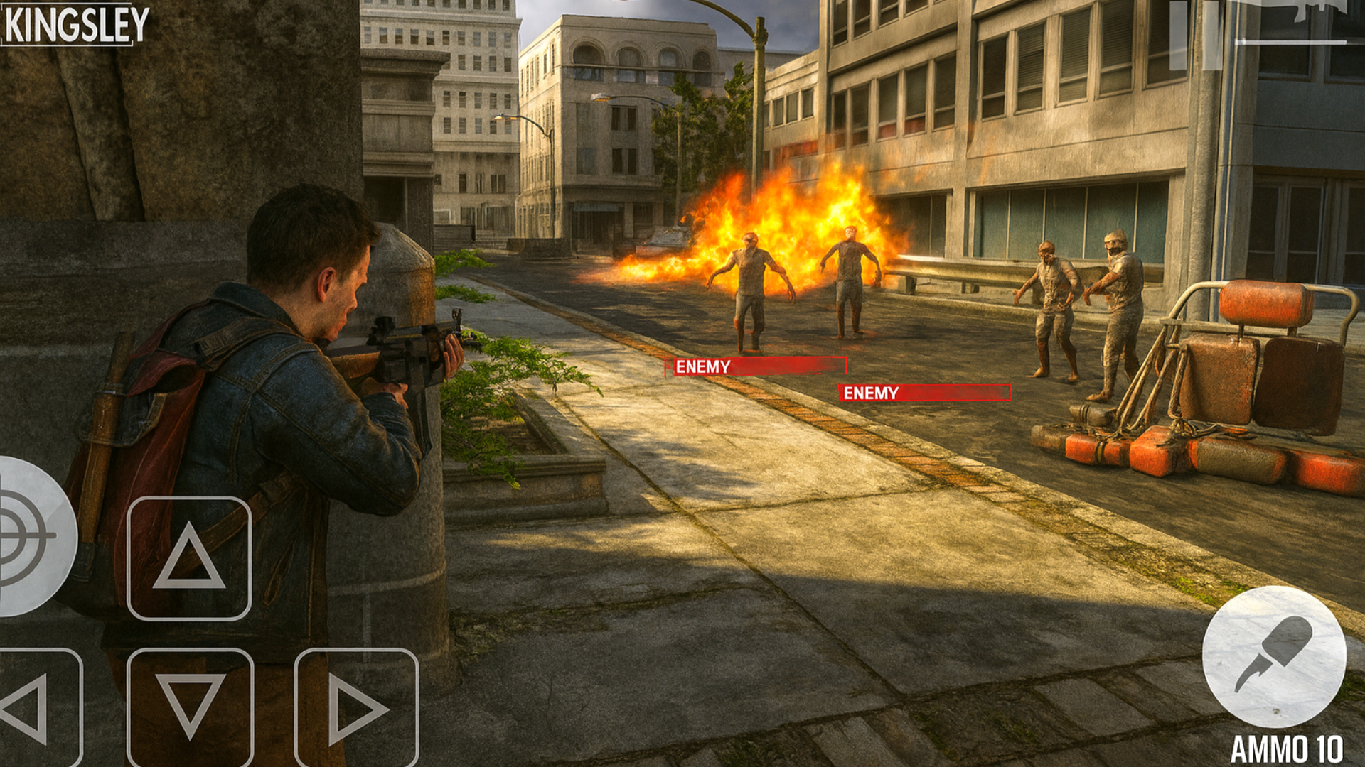 اسکرین شات 6 بازی Zombie Town: Shooting Game