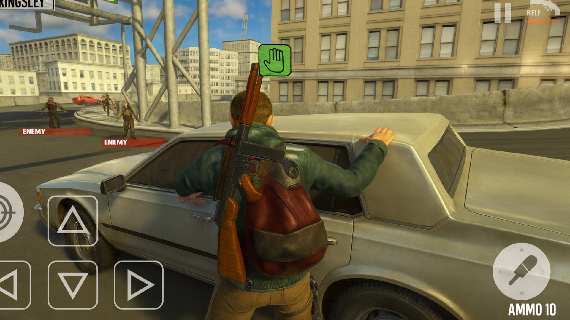 اسکرین شات 2 بازی Zombie Town: Shooting Game