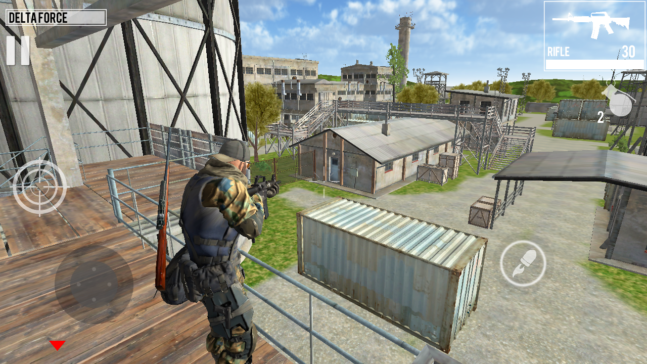 اسکرین شات 2 بازی Delta Assault Shooting Games